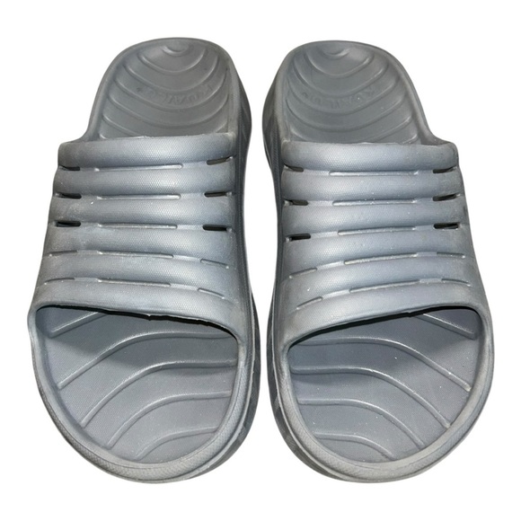 KuaiLu Men’s Recovery Sport Sandals – Orthotic Arch Support – Size 11 Gray - Picture 2 of 10